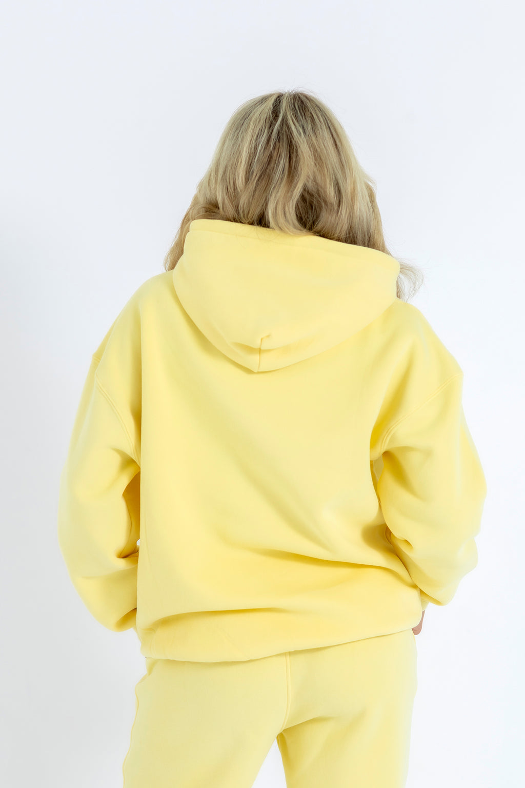 Golden Bloom Relaxed-Fit Cozy Open Bottom Sweatpants-Solid Essentials Collection